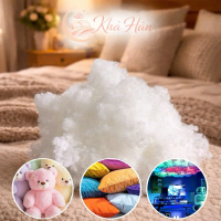 Bông Gòn Hạt Siêu Mềm Mại Nhồi Gối - Decor - Thú Bông.