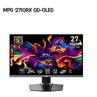 【享最高折300】MSI 微星 MPG 271QRX QD-OLE 27型360Hz HDR電競螢幕