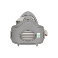 20pcs Filter Cotton Respirator Half Face Dust-proof Mask Anti Industrial Construction Haze Fog Safety Gas Mask