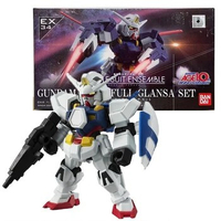 Bandai Genuine Gundam Gashapon Anime Figure EX 34 MSE AGE-1 Full Glansa Collection Gunpla Anime Action Figure Toys for Children