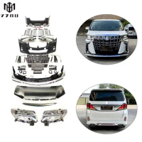 High quality For To yo ta Alphard Vellfire Anh20 2008 2009 2010 2011 2012 2013 2014 Upgrade To 2018 2020 2022 Anh30 35 bodykit