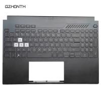 Used For ASUS TUF Gaming FX507 FA507 FX507Z A15 F15 Palmrest Upper Top Case w/ Backlit Keyboard (Black) (2021 Year)