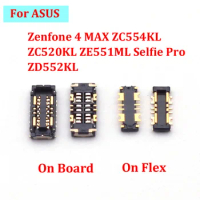 2pcs New Inner FPC Connector Battery Holder Clip Contact for ASUS Zenfone 4 MAX ZC554KL ZC520KL ZE551ML Selfie Pro ZD552KL