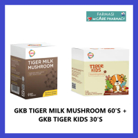 GKB Tiger Milk Mushroom 60's & GKB Tiger Kids 30s