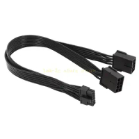 PCIE 8PIN Female to 12PIN Male Power Supply Converter Cable for RTX3070 RTX3090 D0UA