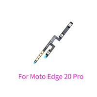 10PCS For Motorola Moto Edge 20 Pro Lite Swith Power on Off Volume Side Button Flex Cable
