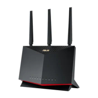 ASUS RT-AX86UPRO Gaming Router PS5 Compatible 5700Mbps Dual Band WiFi 6 802.11ax,up 2500sq ft,35+ Devices Game VPN QoS