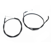 2pcs Motorcycle Oil Fuel Throttle Brake Cable Wires Line For Suzuki DR250 DR250SE Djebe 250