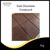 PARVEEN Dark Chocolate Compound 500g Tulip Master Baker
