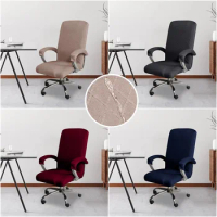 Thicken Jacquard Office Armchair Cover Stretch Computer Chair Covers Boss Rotating Gaming Chair Case Funda Silla Escritorio