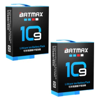 Batmax 1800mAh Replacement Battery for GoPro hero 10 Sports Camera for GoPro Hero 9,New Gopro hero 11 Action Camera