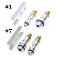 Car Air Conditioner Leak Test Plug Stopper Refrigeration Hose Connector Auto A/CPipe Leak Detection Maintainance Tools