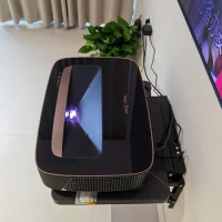 X7-620 Intelligent UST Projector Slider Stand Holder Bracket Smart Motorized Ultra Short Throw Projector Shelf Support Laser TV