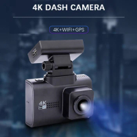 Car Dash Camera Dual Lens Front and Rear Video Recorder 4K Dashcam With WIFI+GPS Function New 1920p DVR 3 In 1