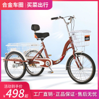 Adult Elderly Tricycle Elderly Pedal Tricycle New Scooter Shopping Cart Bicycle Adult