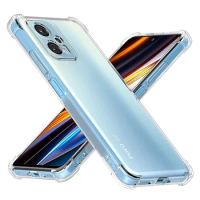 Transparent Shockproof Case For Xiaomi Poco X3 NFC X4 GT X5 Clear TPU Shell POCO M3 M4 M5 F3 F4 F5 Pro Soft Silicone Back Cover