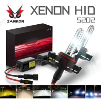 Zarkor 35W 55W Slim Ballast kit HID Xenon Light bulb 12V H1 H3 H7 H11 9005 9006 4300k 5000k 6000k 8000k Auto Xeno Headlight Lamp