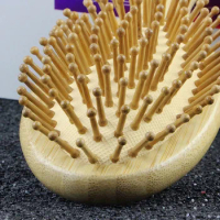 Sdotter 1PC Wood Comb Professional Healthy Paddle Cushion Hair Loss Massage Brush Hairbrush Comb Scalp Hair Care Healthy bamboo