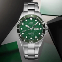 【MIDO 美度】廣告款 OCEAN STAR 海洋之星 陶瓷錶圈 潛水機械腕錶 禮物推薦 畢業禮物(M0424301109100)