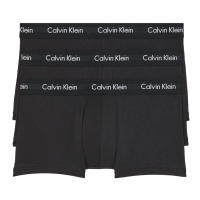 【Calvin Klein 凱文克萊】3件組 短版四角男內褲 透氣棉質 無盒裝(CK內褲 ck內褲 平口褲 四角褲 男內褲)