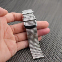 Suitable stainless steel watch band for IWC watch 20mm 22mm mesh watch strap