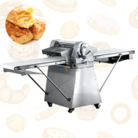 Commercial Dough Sheeter Rolling Machine Pastry Processing Croissant Dough Sheeter Shortening Machine Croissant Machine