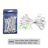 【Cod】Set Kunci Ring Pas Mini 4-11Mm Mini Wrench Set Combination Wrench Oll-C8599 / Oll-C9002 Promo !