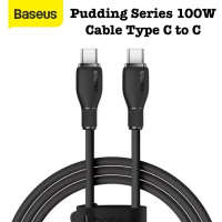 Baseus Kabel Data 100W Type C to C Pudding Series Fast Charging