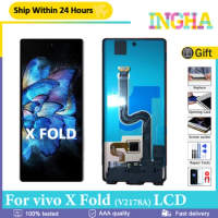 Original AMOLED 6.53" Second External Screen For vivo X Fold Small LCD Touch Screen Digitizer Assembly For vivo X Fold Replace