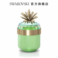 【SWAROVSKI 官方直營】Jungle Beats—Andoki裝飾盒 淺綠色 交換禮物