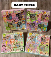 Stiker 2D 100 Lembar Sticker Momo Kartun Korea Lucu Anti Air Stiker100BabyThree