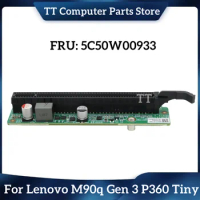 TT NEW For Lenovo M90q Gen 3 P360 Tiny Workstation Tiny8 PCIex16 Riser Card 5C50W00933 5C50W00910 100% Tested Fast Ship