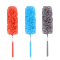 2021 Adjustable Microfiber Dusting Brush Extend Stretch Feather Home Duster Air-condition Furniture Household Cleaning Brush