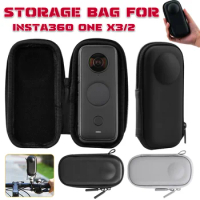For Insta360 ONE X3/X2 Camera Mini Hard Shell Storage Bag Anti-scrach Carrying Cases Waterproof Protective Case Bags Travel Bags