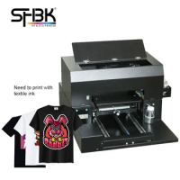A3 UV printer DTF DTG T-shirt printing machine cotton linen canvas adult and child clothes tattoo pattern free quick-drying ink