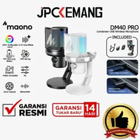 JPC KEMANG MAONO DM40 PRO Wireless Condenser Microphone USB with AI Voice effect Wireless Mic DM 40 
