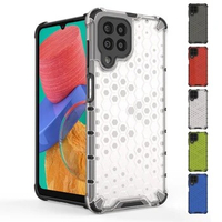Shockproof Case for Samsung Galaxy M33 5G Cover Samsung M33 5G Capa Transparent Back Honeycomb Clear Cover Samsung M33 5G Fundas