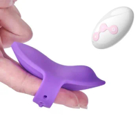 Wearable Vibrating Panties Wireless Remote Control Butterfly Vibrators Silicone Vibrador Clitoris Stimulator Sex Toys For Women.