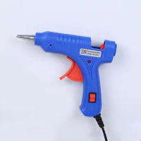 20W Hot Melt Glue Gun Industrial Mini Guns Thermo Electric Heat Temperature Tool