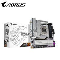 技嘉GIGABYTE B650M AORUS ELITE AX ICE AMD主機板
