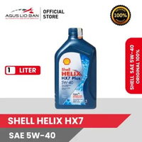 Oli Mobil Shell Helix HX7 5W-40 | Oli Mesin Mobil Bensin | Perlindungan Mesin Optimal & Tahan Panas