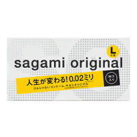 【sagami 相模】相模元祖0.02大碼裝PU保險套(36入)