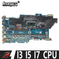 DAX8MMB18D0 DA0X8MMB6D0 X8M-8L Motherboard W/ I3 I5 I7 CPU For HP Z66 Pro 15 G3 Z66 Pro 14 G3 440 G7 450 G7 Laptop Mainboard