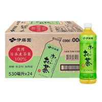 【美式賣場】伊藤園 Oi Ocha 綠茶530mL X 24瓶/箱