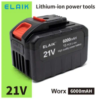 21V6AH electric tool battery is suitable for Vickers electric tools, high-pressure water guns, car mounted vacuum cleaners, etc