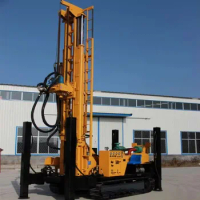 Factory Price Hydraulic 500 Meter Deep Water Well Drilling Rig Diesel Engine Water Well Drilling Rig Machine Made in China