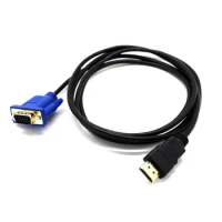 Adapter VGA 15 Pin HDMI to VGA HDMI to VGA Cable HDMI to VGA Adapter HDMI to VGA Converter HDMI Male to VGA Male