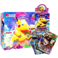 Pokemon TCG Cards English Darkness Ablaze Vivid Voltage Vmax GX Series Booster 660Pcs/Box Collection Trading Card Kids Game Toys