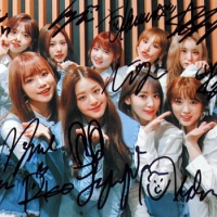 hand signed Izone autographed group photo free ship 5*7 K-POP 102018A