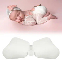 Newborn Photo Props Butterfly Wedge Posing Pillow Soft Baby Photoshoot Props for Infant Boy or Girl Baby Announcements Ideas